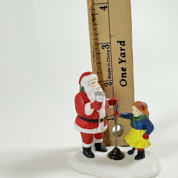 Dept 56 ’Tis The Season Santa Bell with Kettle 5539 5 Christmas in the City - Picture 9 of 9
